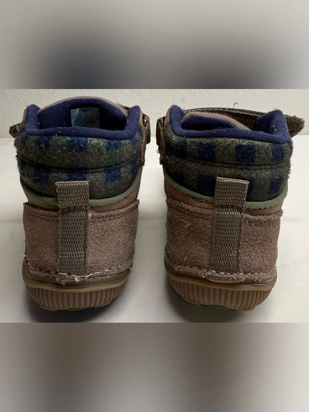 Stride Rite Gavin Boys Leather Boots Size 8.5W